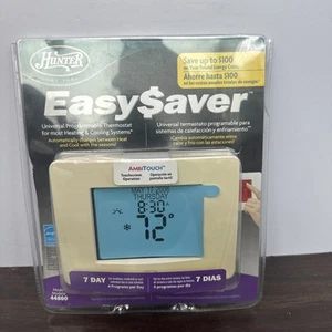 Hunter Universal Thermostat 7-Day Programmable Touchscreen Thermostat 44860 - Picture 1 of 3