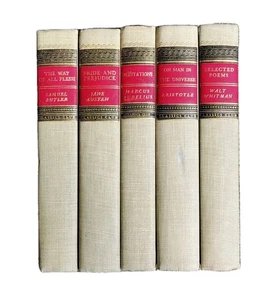 Classics Club 5 Book Lot Jane Austen, Whitman - Imagen 1 de 2