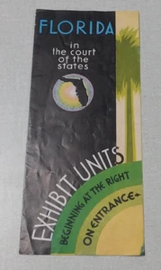 1933 Chicago Weltausstellung Florida Ausstellungseinheiten Broschüre - Bild 1 von 3