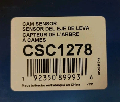 Sensor de árbol de levas Carquest CSC1278 para Chevrolet Cruze Pontiac G3 seleccionado nuevo Foto 1 de 3