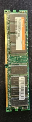 Hynix 256MB PC3200U-30330 DDR 400MHz CL3 Memory Ram - Image 1 of 2