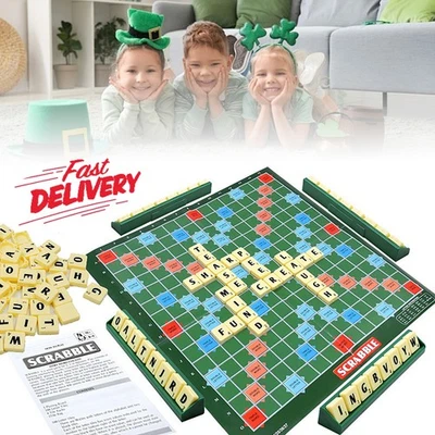 New & Sealed Original Scrabble Board Game Family Kids Adults Educational Toy FN2 - Image 1 of 4
