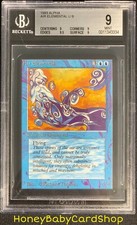 MTG Limited Edition Alpha 1993 Air Elemental BGS 9.0Q+ (Quad+) Mint 93/94