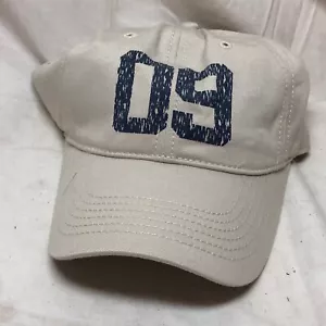 Baseball Cap Hat Adjustable Back Number Nine 09 Team Number - Picture 1 of 6