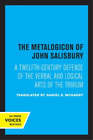 Daniel D. McGarry The Metalogicon of John of Salisbury (Tascabile)