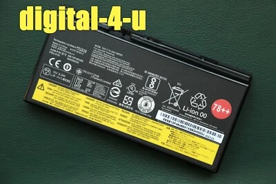 96Wh 78 + + новый подлинный 00HW030 SB10F46468 01AV451 аккумулятор для Think-Pad P70 P71 - Изображение 1 из 2