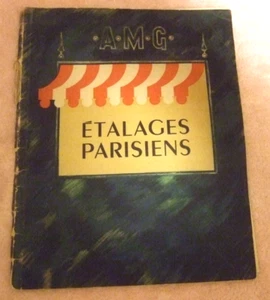French Fashion Magazine ETALAGES PARISIENS MANERA 1949 Very Rare - Picture 1 of 12