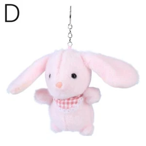 Cute Bellyband Bunny Pendant Plush Toy Cartoon Doll Bag Hanging Decoration O8J7 - Picture 1 of 31