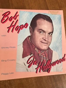 Bob Hope With Shirley Ross Bing Crosby Peggy Lee / In Hollywood Vinyl LP Promo - Picture 1 of 8