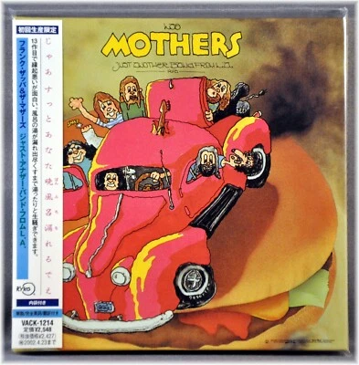 ZAPPA Just Another Band From L.A. Orig. 2001 JAPAN Mini LP CD VACK-1214 Sealed - Imagem 1 de 4