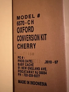 Baby Cachet Oxford Crib Conversion Kit - Cherry - Picture 1 of 3