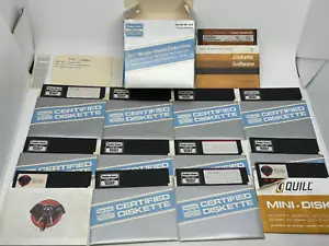 Mixed Lot 10 Tandy Floppy Disks 2 Elephant Disks TI Writer Word Processor Disk - Picture 1 of 5