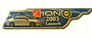 SATURN ION 2003 LAUNCH UAW ~ GM / UNITED AUTO WORKERS UNION PIN - Bild 1 von 2