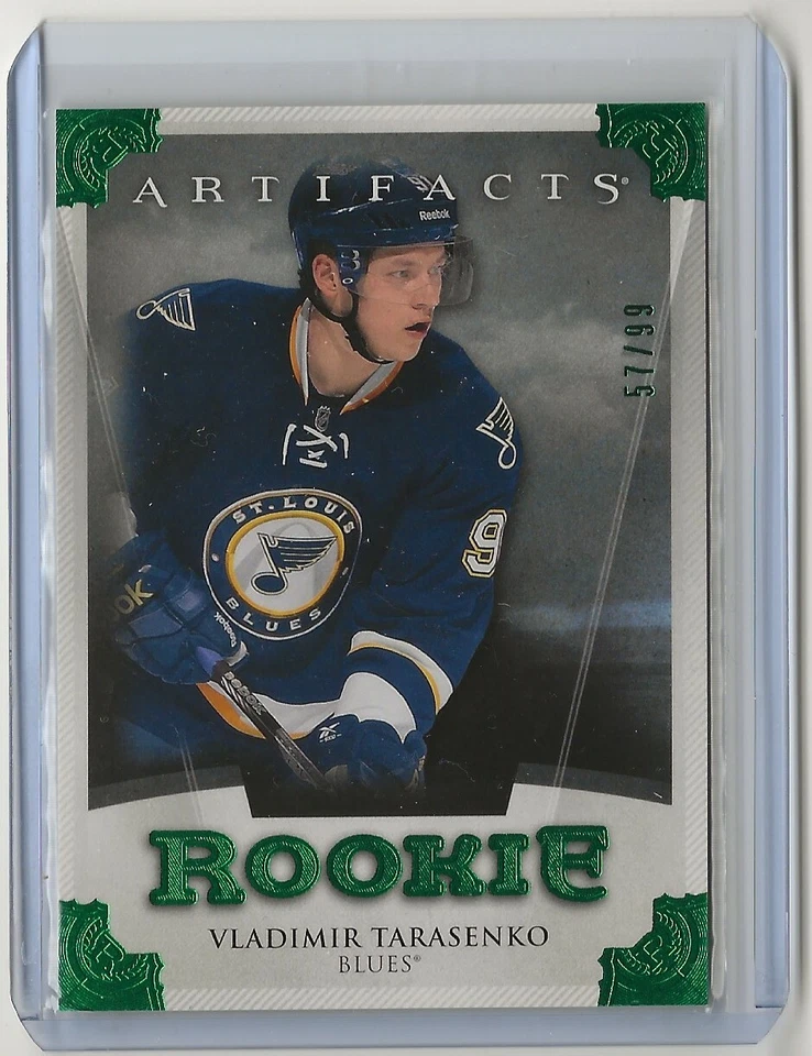 2013 2013-14 Artifacts Rookie Emerald #199 Vladimir Tarasenko 57/99 St Louis - Image 1 of 1