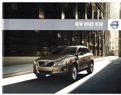 Volvo XC60 Specifications 2008-09 UK Market Brochure S SE Lux T6 2.4D D5 - Image 1 of 3