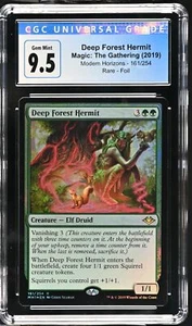 DEEP FOREST HERMIT Modern Horizons Foil Rare CGC 9.5 MTG [Nostalgium] - Picture 1 of 2