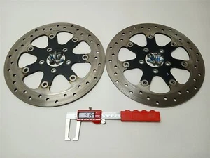 Harley-Davidson 17-19 Touring Front Brake Rotors Floating 11-7/8" 41500146 - Picture 1 of 6