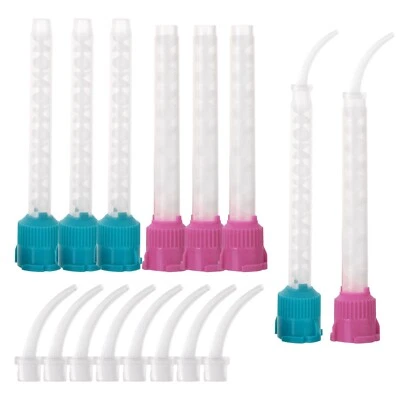 ONEMED Dental Mixing Tips(1:1) and Dental Intra Oral Tips for Dental Impression Mixing