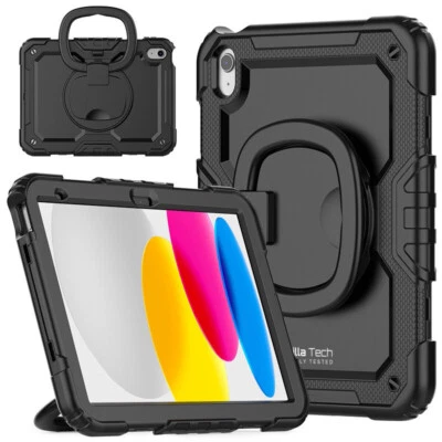 360 Case For iPad A16 11" 2025/10.9 10th Tough Rigid Survivor Heavy Armour Cover - Image 1 of 4