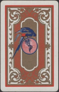 Playing Cards Single Card Old Vintage * GRACE LINE * Shipping Advertising PARROT - Picture 1 of 3