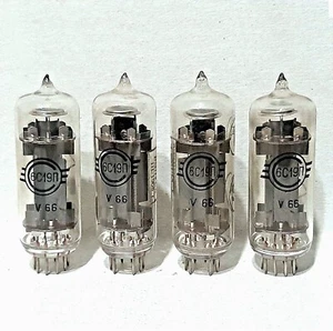 4 Stück 6S19P Audiophile Triode Röhre Svetlana Same Date Code 08-1970 OTK NOS - Bild 1 von 4