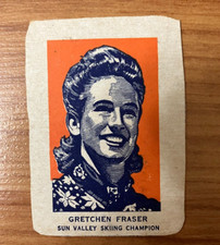 1952 Wheaties Gretchen Fraser *Skiing Champion* - EX!
