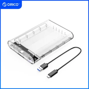 ORICO 2.5'' /3.5'' in SATA Type C USB 3.0 Hard Drive Enclosure Caddy Case - Picture 1 of 13