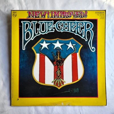 BLUE CHEER - 'NEW! IMPROVED! BLUE CHEER - Vinyl LP - 1969 - Cat# PHS 600-305 - Image 1 of 4