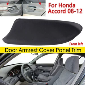 1PCS For Honda Accord 2008-12 Sedan Front Left Driver Door Panel Armrest Black - Picture 1 of 6