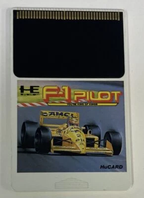 PC Engine HuCard F-1 Pilot Japan Cartridge Only 0465 SP - Image 1 of 2