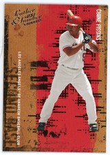 2005 Donruss Leather & Lumber Chone Figgins Card #29
