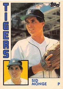 1984 Topps Traded #80T Sid Monge Near mint or better