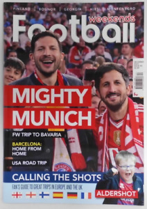 Football Weekends magazine Dec 2023 Mighty Munich, Barcelona, USA & Aldershot