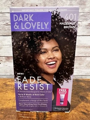 Dark & Lovely Fade Resist Conditioner Hair Color 401 Hazelnut Brown - Image 1 of 4
