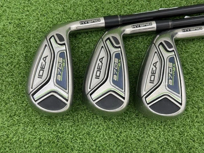 Juego de hierro parcial Adams Golf IDEA a7OS MAX 8 9 PW para diestros grafito regular Foto 1 de 4