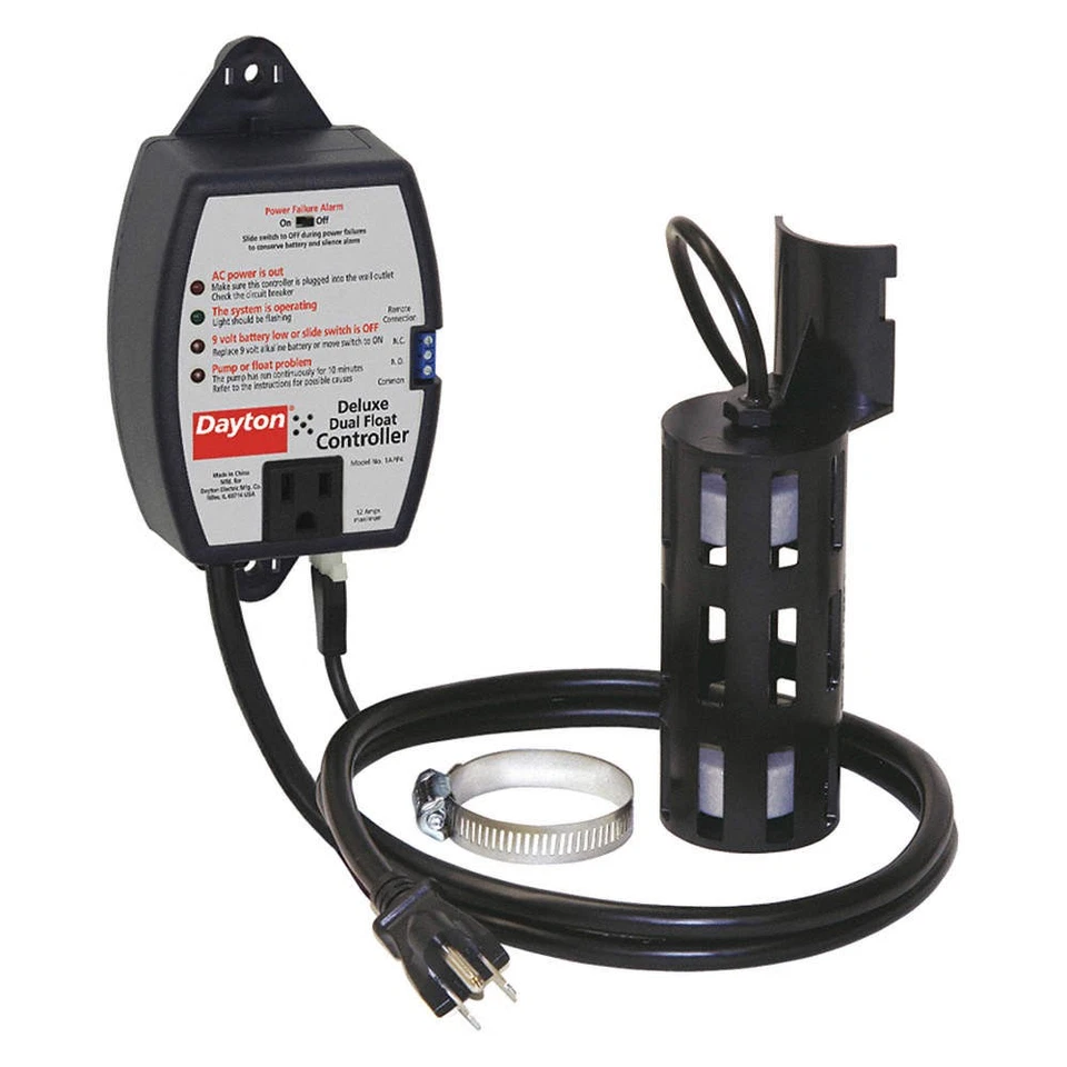 DAYTON 1APP4 Enjaulado Doble Micro Caña, Piggyback, 120 VCA 1APP4 Foto 1 de 1