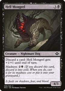 Hell Mongrel - Modern Horizons 2 MH2- MTG - LP Magic - 88 C - Picture 1 of 1