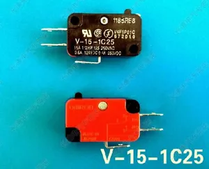 5 Stück Micro Switch Basic Snap Action Switch 15A V-15-1C25 - Bild 1 von 1