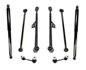 Rear Lower Upper Control Arms Shocks Sway Bar For 2001 2002 2005 Toyota Rav4 - Picture 1 of 6