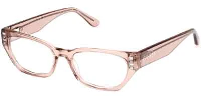 Marco óptico de plástico para ojos de gato beige transparente Guess GU2967 057 51-16-145 Foto 1 de 2