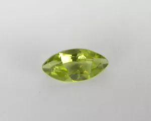 .60 Carats Natural Green Arizona Peridot Faceted Gemstone Marquise PRT62 - Picture 1 of 2