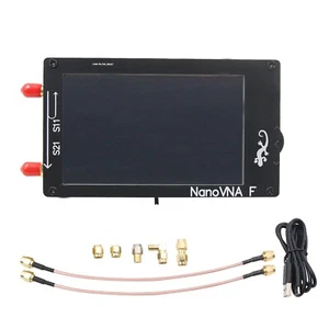 50KHz-1.5GHz HF VHF UHF VNA Vector Network Analyzer Kit NanoVNA-F 4.3" LCD #DE# - Bild 1 von 9