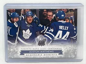 Auston Matthews - 2017 Toronto Maple Leafs Centennial - Memorable Moments #200 - Picture 1 of 2