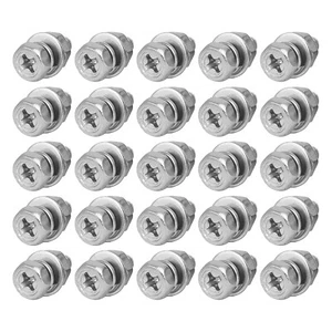 25Set M4x10mm Hex Head Fully Threaded Screw Bolts Nuts 304 Stainless Steel - Picture 1 of 5