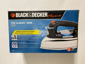 NUEVO NEGRO Y DECKER CLÁSICO HIERRO VAPOR MODELO F67E - Imagen 1 de 8