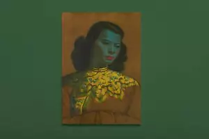 Chinese Girl. The Green Lady print, Vladimir Grigoryevich Tretchikoff art print - Picture 1 of 5