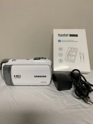 Samsung HMX-F90 Camcorder HDMI Output 52x Optical Zoom HD Movie Recording - Image 1 of 4