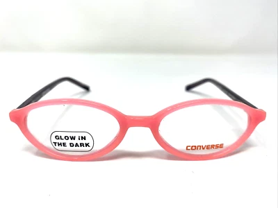 Armação de óculos Converse FLUTTER PINK GLOW no escuro 46-16-125 aro completo P933 - Imagem 1 de 4