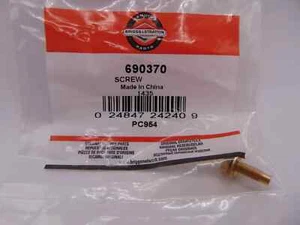 Briggs & Stratton 690370 Screw 091202; 091212; 091232; 091252; 091412; 092202 - Picture 1 of 1