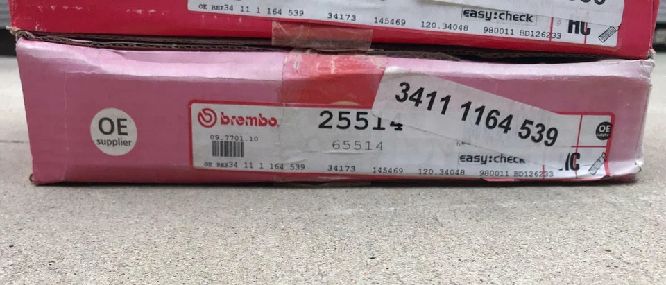 *Brembo Front Brake Rotor - 34111164539 - For BMW 325Ci, 325i, 325xi, 328i, Z4 - Image 1 of 1